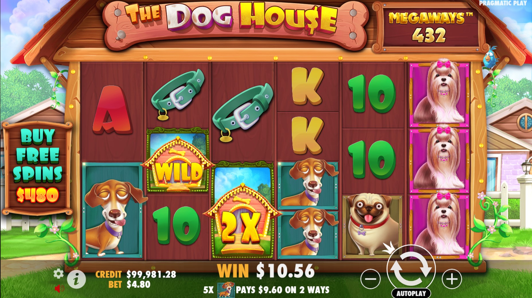 The Dog House Megaways Screenshot 2